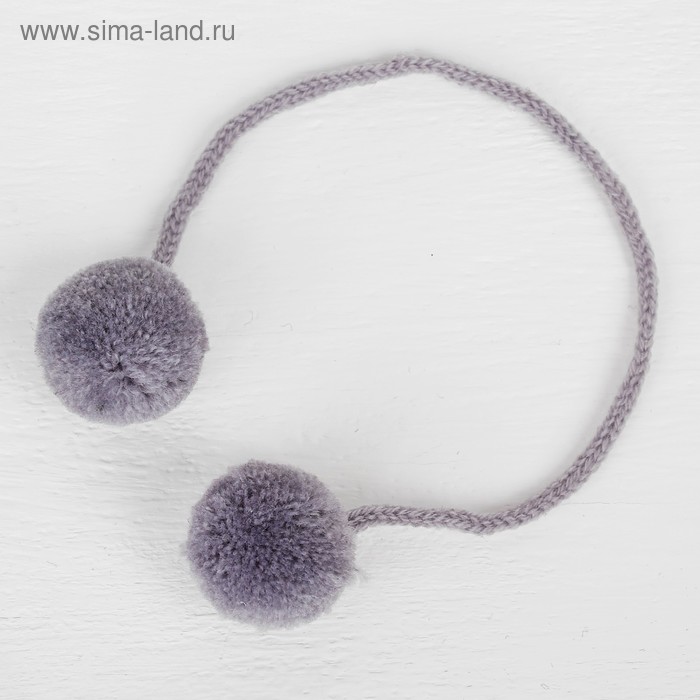 Декоративный элемент на верёвочке 2 шарика, d= 3 см, набор 4 шт., цвет серый
Декоративный элемент на верёвочке 2 шарика, d= 3 см, набор 4 шт., цвет серый