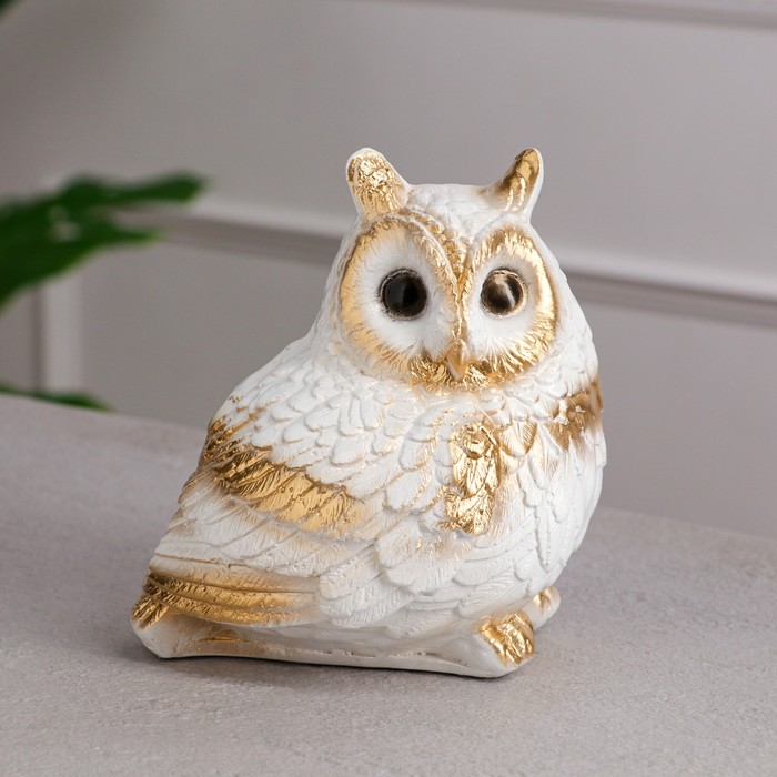 Копилка "Сова Люся", белая, гипс, 17 см
Копилка "Сова Люся", белая, гипс, 17 см