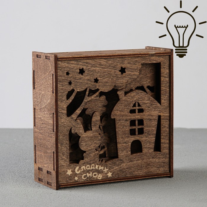 Ночник "Сладких снов" 15х15 см
Ночник "Сладких снов" 15х15 см