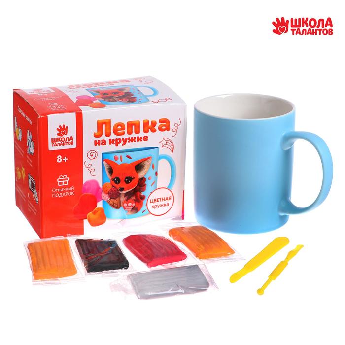 Кружка для декора полимерной глиной "Лисенок", 300 мл
Кружка для декора полимерной глиной "Лисенок", 300 мл