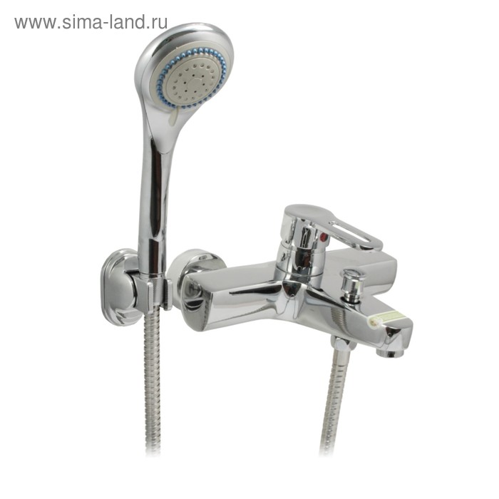 Смеситель для ванны и душа Eleanti VD10, однорычажный, шланг, лейка, кронштейн, цвет хром
Смеситель для ванны и душа Eleanti VD10, однорычажный, шланг, лейка, кронштейн, цвет хром