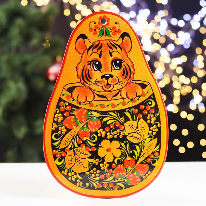 Доска разделочная «Сердце», хохлома, микс 
Доска разделочная «Сердце», хохлома, микс