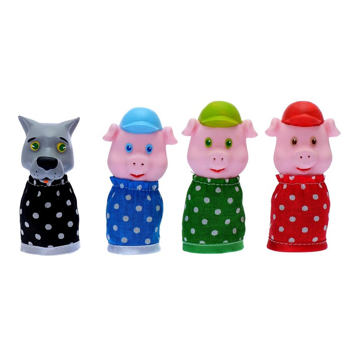 Пальчиковый кукольный театр «Три поросёнка»
Пальчиковый кукольный театр «Три поросёнка»