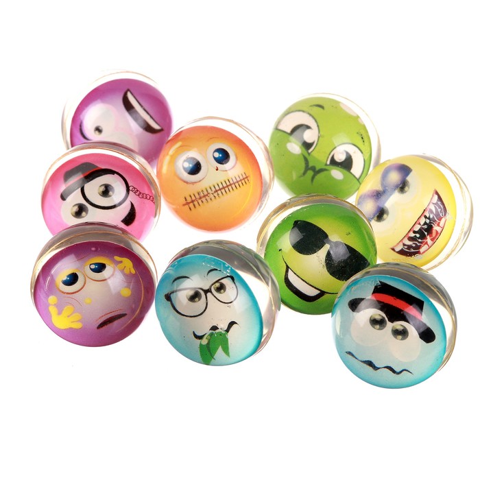 Мяч «Смайл», 4,5 см, виды МИКС
Мяч «Смайл», 4,5 см, виды МИКС