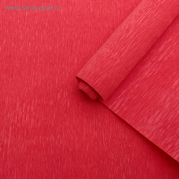 Бумага гофрированная красная, 0,5 х 2,5 м 
Бумага гофрированная красная, 0,5 х 2,5 м