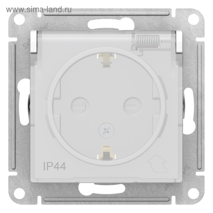 Розетка SE ATLASDESIGN, 16 А, 250 В, встраив., с з/к, шторки, крышка, IP44, белая, ATN200145
Розетка SE ATLASDESIGN, 16 А, 250 В, встраив., с з/к, шторки, крышка, IP44, белая, ATN200145