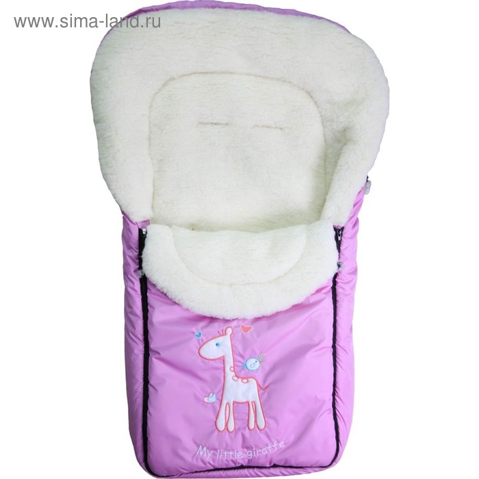 Конверт меховой «Жирафик», размер 45х95 см, цвет розовый
Конверт меховой «Жирафик», размер 45х95 см, цвет розовый