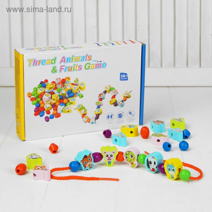 Шнуровка «Животные»
Шнуровка «Животные»