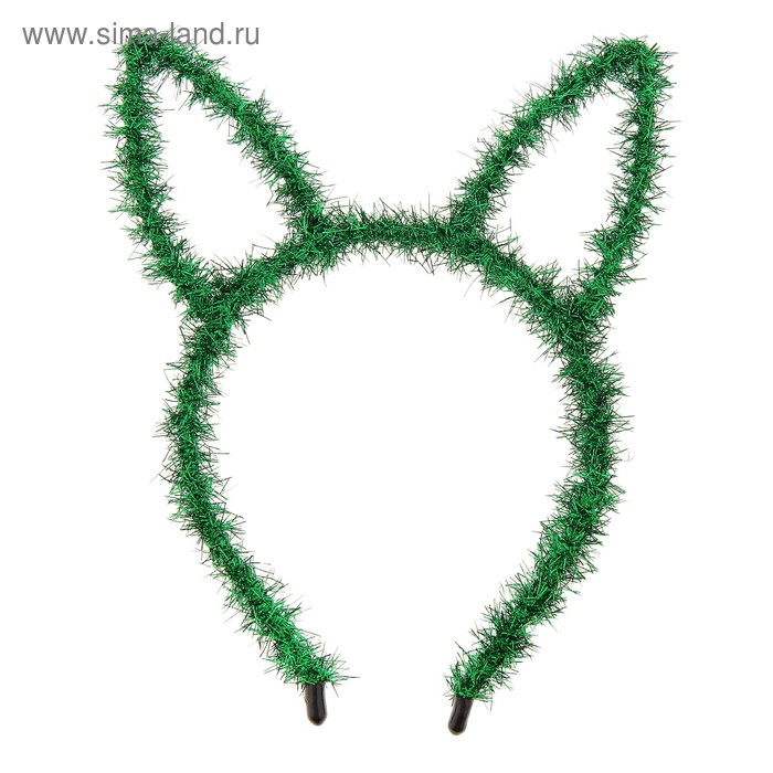 Карнавальный ободок «Зайка», цвет зелёный
Карнавальный ободок «Зайка», цвет зелёный