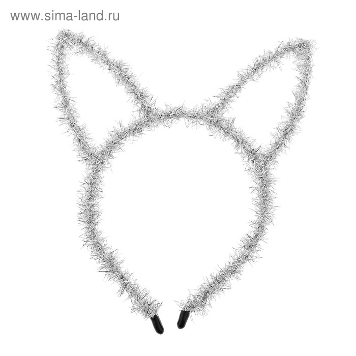 Карнавальный ободок «Зайка», цвет серебряный
Карнавальный ободок «Зайка», цвет серебряный