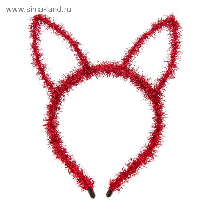 Карнавальный ободок «Зайка», цвет красный
Карнавальный ободок «Зайка», цвет красный