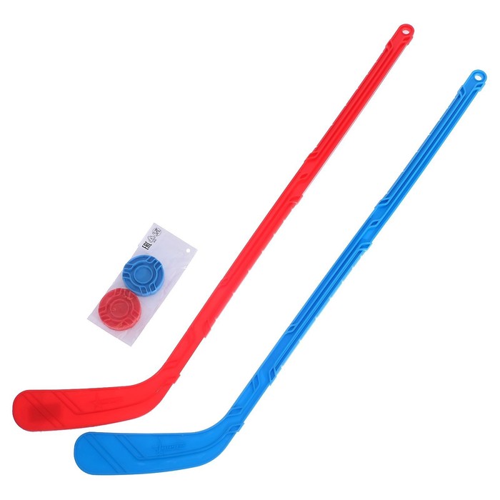 Набор «Юный хоккеист», 2 клюшки и 2 шайбы
Набор «Юный хоккеист», 2 клюшки и 2 шайбы