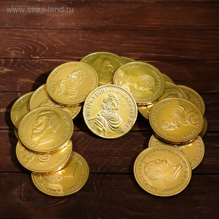 Медали «Императоры России» с наклейкой, 25 г/ 24 шт
Медали «Императоры России» с наклейкой, 25 г/ 24 шт