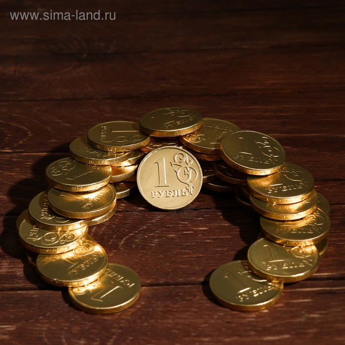 Монеты Шоколадные в банке «Рубль», 6 г/ 50 шт
Монеты Шоколадные в банке «Рубль», 6 г/ 50 шт