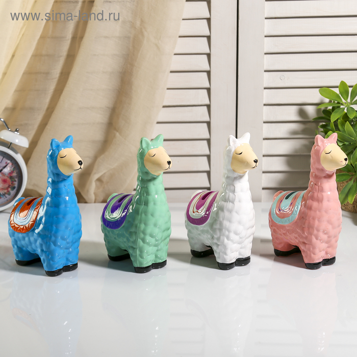 Копилка керамика "Лама" МИКС 18,5х11х6,5 см
Копилка керамика "Лама" МИКС 18,5х11х6,5 см