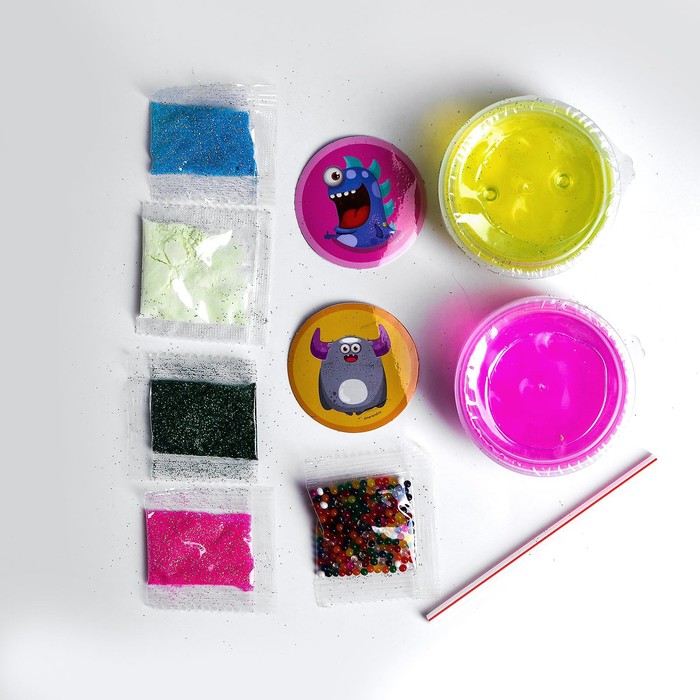 Набор лизунов «Слайм. Воздушный шар. Радуга», светящихся в темноте
Набор лизунов «Слайм. Воздушный шар. Радуга», светящихся в темноте