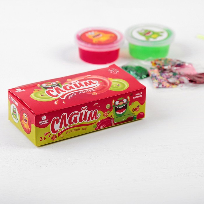 Набор для творчества «Слайм. Фруктовый рай. Клубничный лимонад»
Набор для творчества «Слайм. Фруктовый рай. Клубничный лимонад»