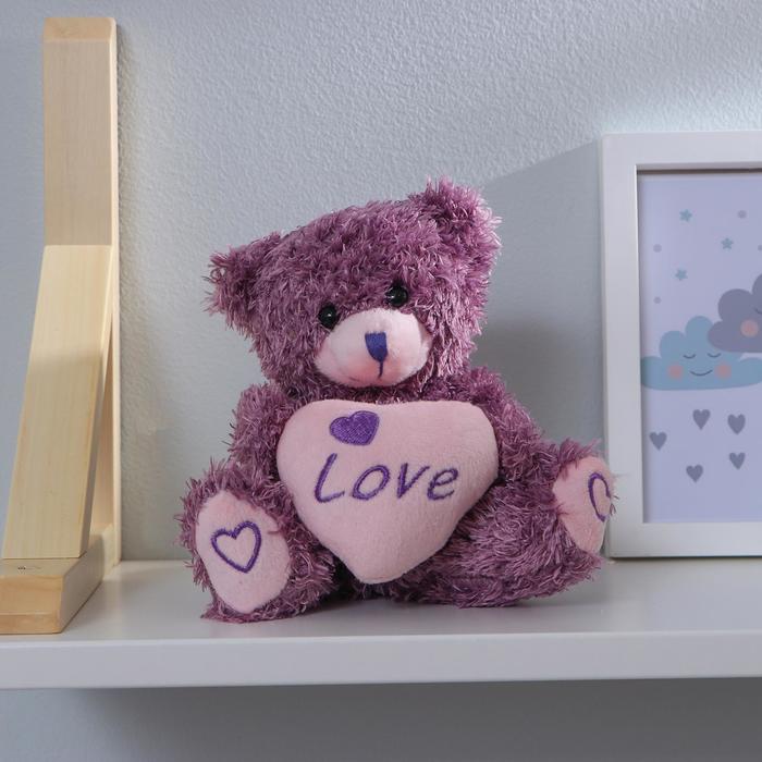 Мягкая игрушка «Мишка с сердечком», цвета МИКС
Мягкая игрушка «Мишка с сердечком», цвета МИКС