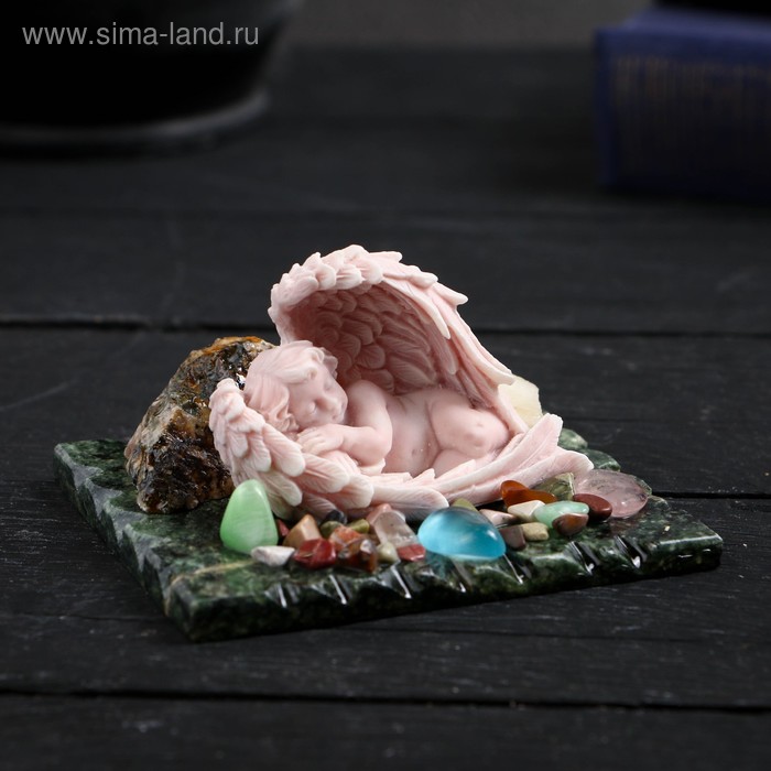 Сувенир "Ангелочек спящий", змеевик, мрамор
Сувенир "Ангелочек спящий", змеевик, мрамор