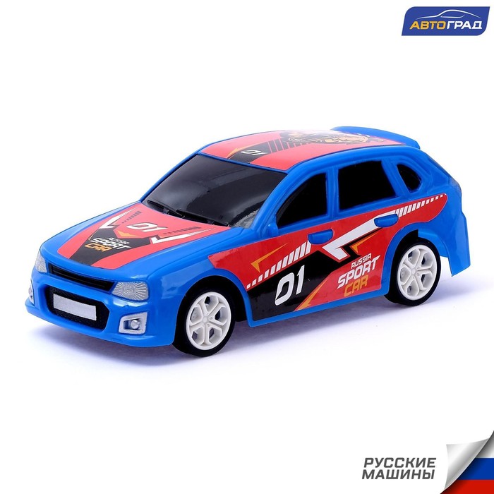 Машина инерционная «RUS Авто - Sport Car», МИКС
Машина инерционная «RUS Авто - Sport Car», МИКС