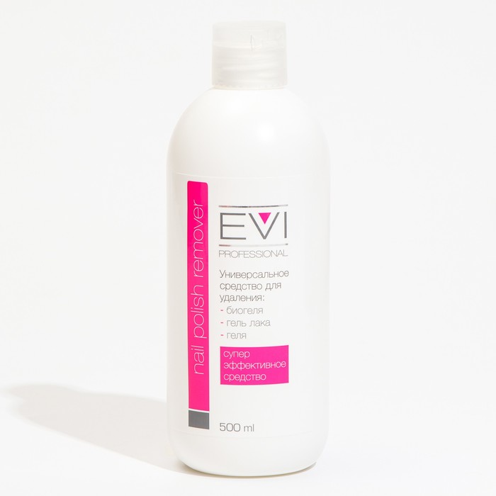 Средство для снятия биогеля, геля, гель-лака EVI professional, 500 мл
Средство для снятия биогеля, геля, гель-лака EVI professional, 500 мл