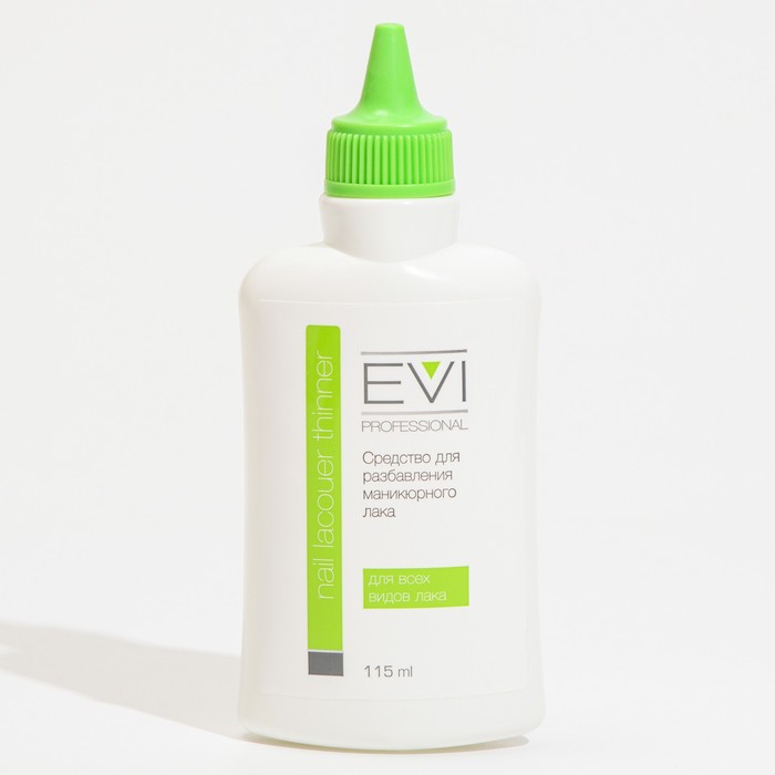 Средство для разбавления маникюрного лака EVI professional, 115 мл
Средство для разбавления маникюрного лака EVI professional, 115 мл