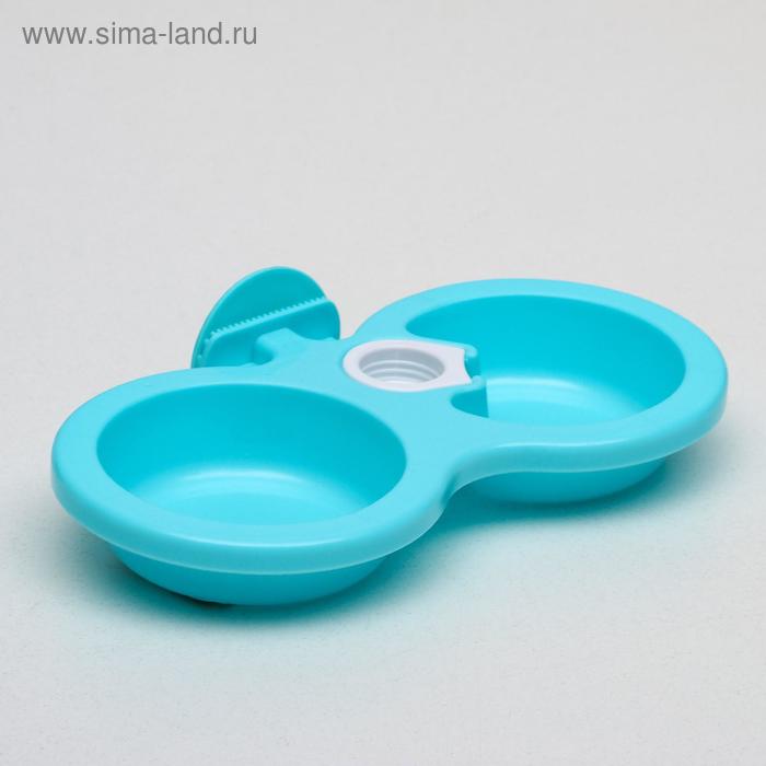 Миска двойная под бутылку, микс цветов, 24,5 х 15 х 6 см.
Миска двойная под бутылку, микс цветов, 24,5 х 15 х 6 см.