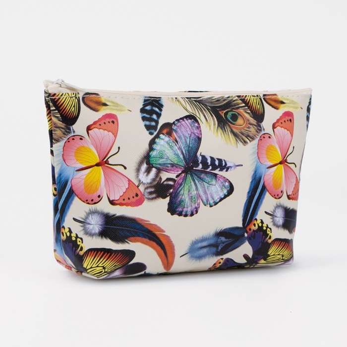 Косметичка на молнии, цвет бежевый
Косметичка на молнии, цвет бежевый