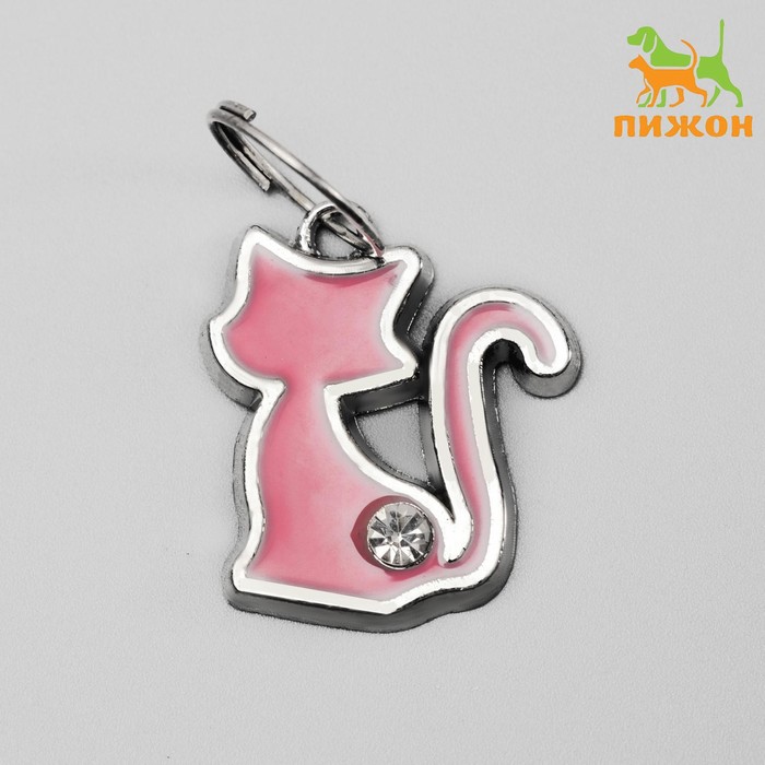 Адресник под гравировку со стразой "Котенок", 2 х 2,2 см, микс цветов
Адресник под гравировку со стразой "Котенок", 2 х 2,2 см, микс цветов