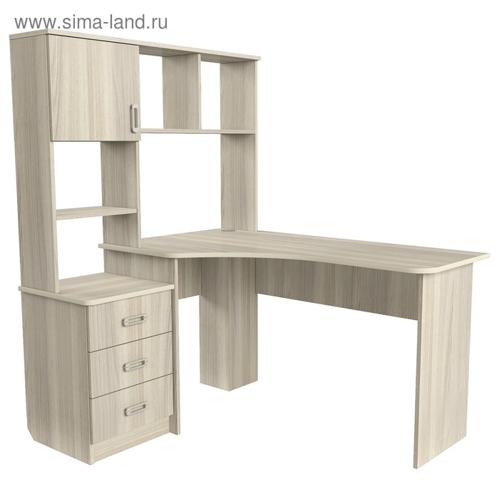 Стол компьютерный Альянс 7, 1380х1190х1550, Ясень шимо светлый
Стол компьютерный Альянс 7, 1380х1190х1550, Ясень шимо светлый