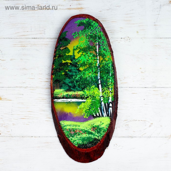 Панно на спиле "Лето", 32-36 см, каменная крошка, вертикальное
Панно на спиле "Лето", 32-36 см, каменная крошка, вертикальное