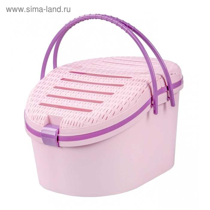 Переноска "Феликс" для животных 45 x 37,5 x 41 см, розовый
Переноска "Феликс" для животных 45 x 37,5 x 41 см, розовый