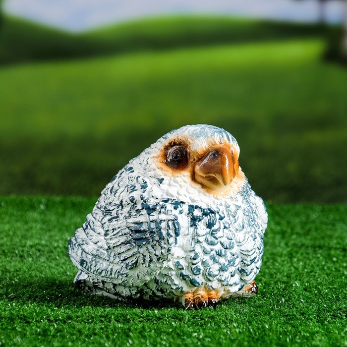 Садовая фигура "Попугай" 15х17х17см