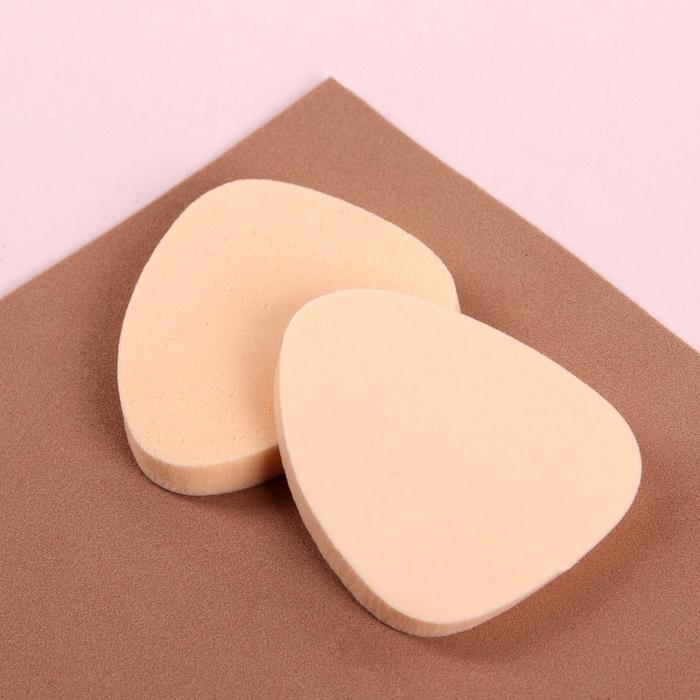 Набор спонжей для нанесения косметики «Капля», 6,5 × 5,5 см, 2 шт, цвет бежевый
Набор спонжей для нанесения косметики «Капля», 6,5 × 5,5 см, 2 шт, цвет бежевый