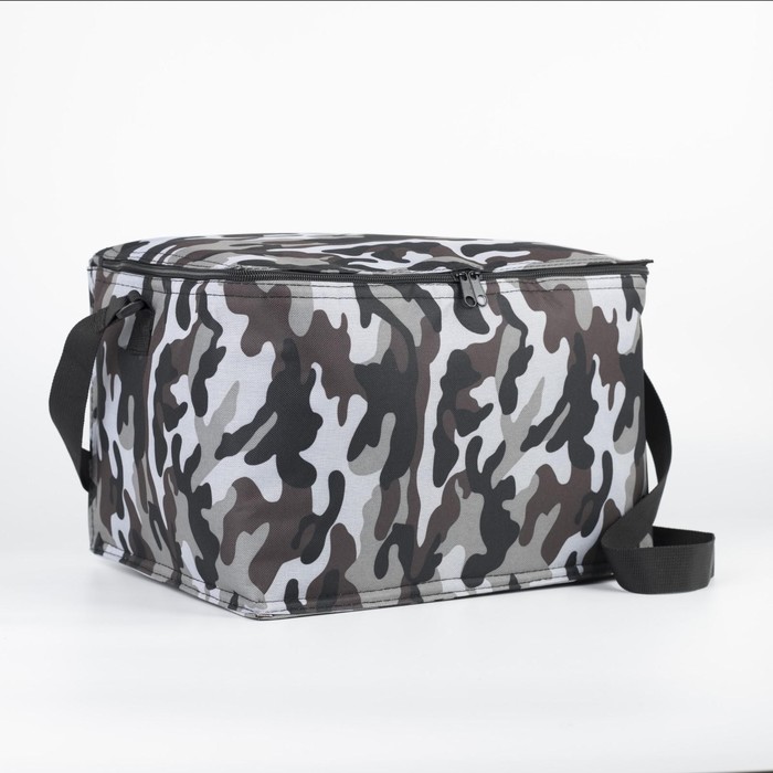 Термосумка на молнии,18 л, цвет зелёный
Термосумка на молнии,18 л, цвет зелёный