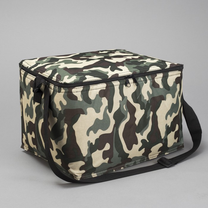 Термосумка на молнии,18 л, цвет зелёный
Термосумка на молнии,18 л, цвет зелёный