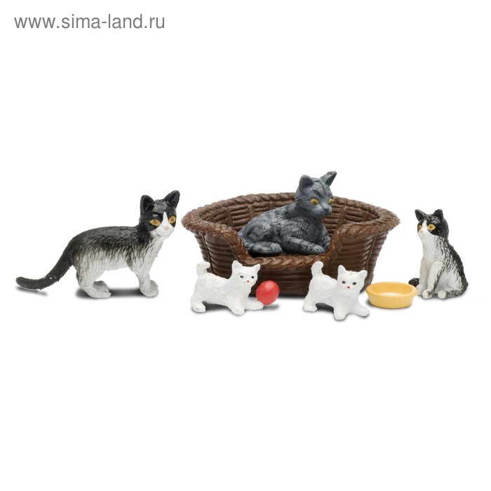фото Игровой игровой набор животных «кошачья семья» lundby