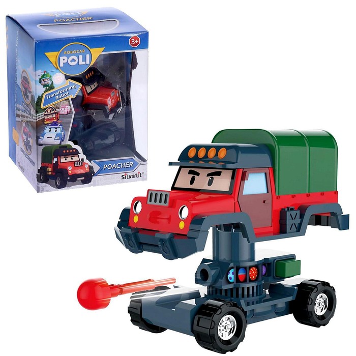 Трансформер «Почер» стреляет ракетами
Трансформер «Почер» стреляет ракетами