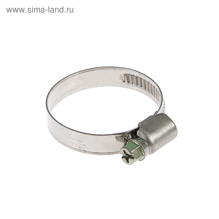 Хомут червячный ТУНДРА krep W2, диаметр 25-40 мм, ширина 9 мм, нержавеющая сталь 
Хомут червячный ТУНДРА krep W2, диаметр 25-40 мм, ширина 9 мм, нержавеющая сталь