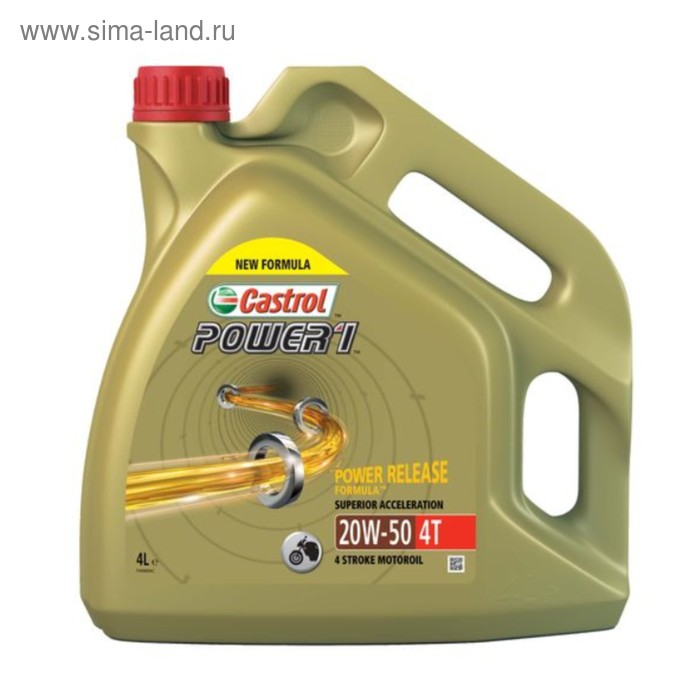 Масло моторное Castrol Power 1 4T 20W-50, 1 л
Масло моторное Castrol Power 1 4T 20W-50, 1 л