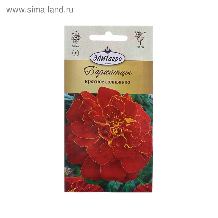 Семена цветов Бархатцы "Красное солнышко" отклоненные, О, 0,3 г
Семена цветов Бархатцы "Красное солнышко" отклоненные, О, 0,3 г