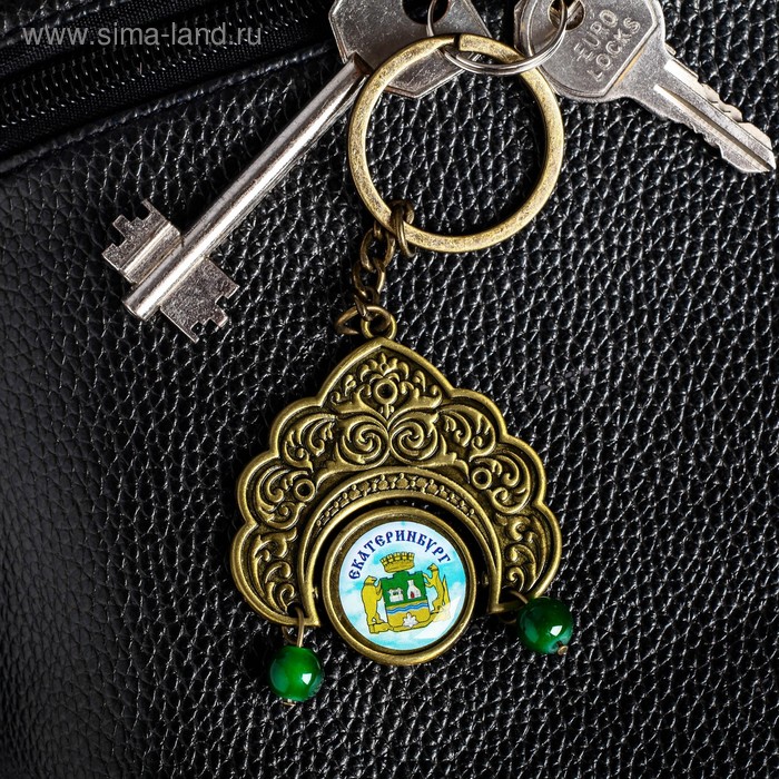 Брелок в форме кокошника «Екатеринбург. Храм-на-Крови»
Брелок в форме кокошника «Екатеринбург. Храм-на-Крови»