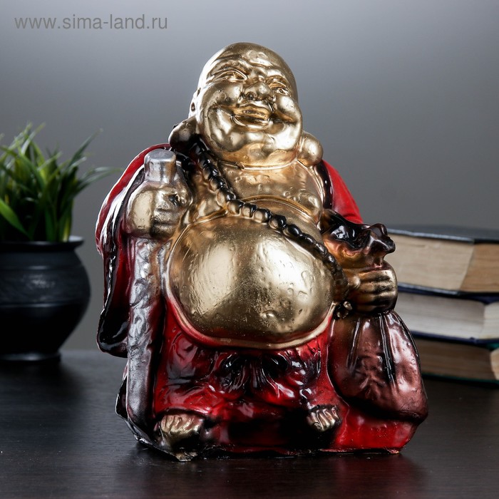 Копилка "Будда с посохом" 22х15см
Копилка "Будда с посохом" 22х15см