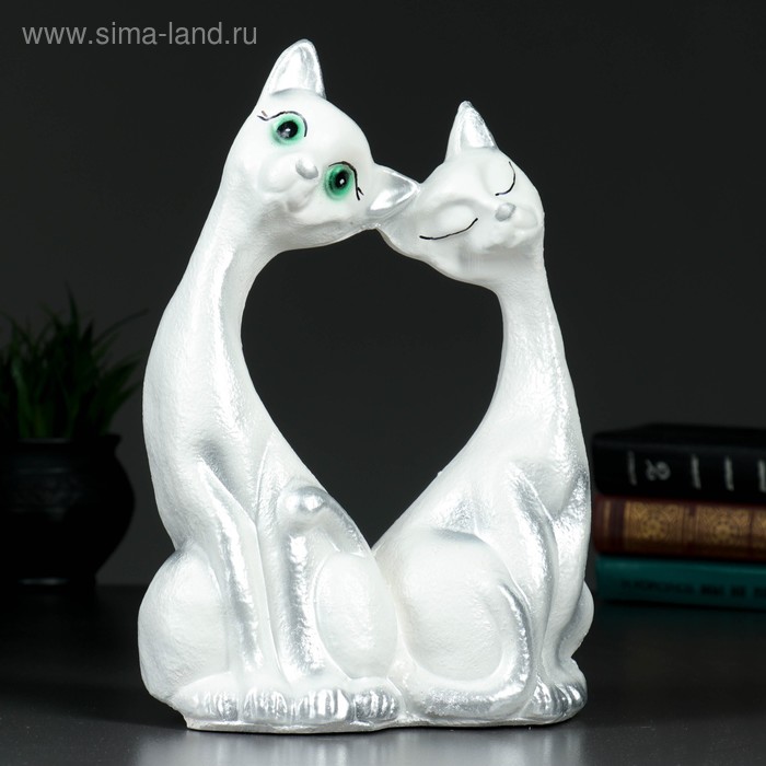 Фигура "Две кошки" 32х23см белая
Фигура "Две кошки" 32х23см белая