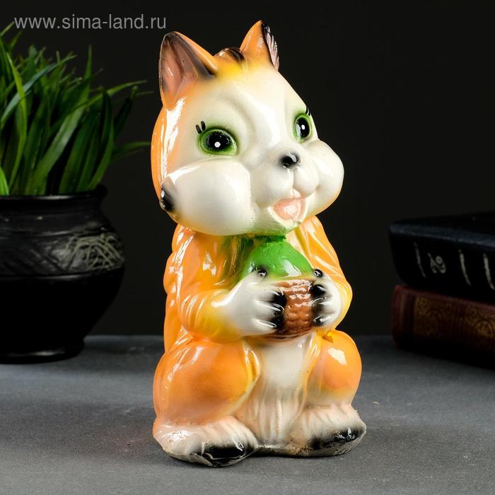 Копилка "Белка с орехом" 20х12см
Копилка "Белка с орехом" 20х12см