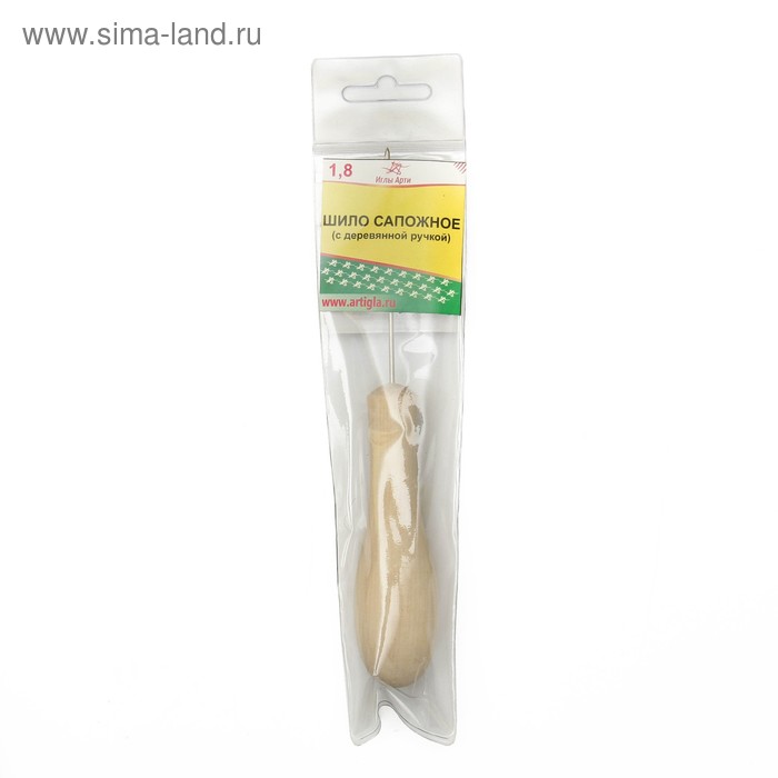 Шило «Сапожное», с крючком, толщина 1,8 мм, деревянная ручка
Шило «Сапожное», с крючком, толщина 1,8 мм, деревянная ручка
