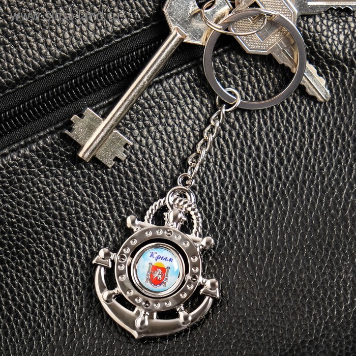 Брелок в форме якоря «Крым. Ливадийский дворец»
Брелок в форме якоря «Крым. Ливадийский дворец»