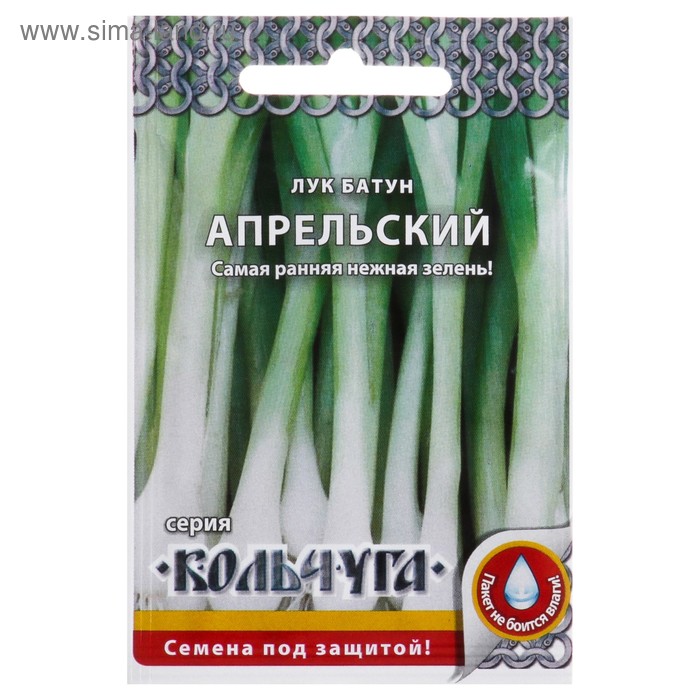 Семена Лук батун "Апрельский" серия Кольчуга, 1 г
Семена Лук батун "Апрельский" серия Кольчуга, 1 г