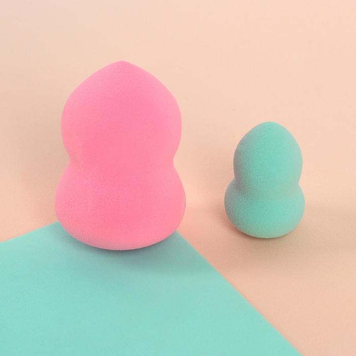 Набор спонжей для нанесения косметики, мини, увеличиваются при намокании, 2 шт, цвет МИКС
Набор спонжей для нанесения косметики, мини, увеличиваются при намокании, 2 шт, цвет МИКС