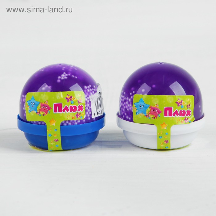 Слайм «Плюх»фиолетовый, капсула с шариками, 40 г
Слайм «Плюх»фиолетовый, капсула с шариками, 40 г